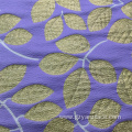 Purple Strecth Jacquard Brocade for Dress